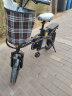 新日（Sunra）上市品牌新国标折叠电动自行车铝合金代驾电动车助力锂电池电瓶车 标配版-汽车级电芯续航约＜100km 实拍图