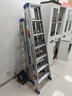 思德尔（SDE.）加厚A梯铝合金人字梯 家用梯子户外广告梯工程梯合页梯双面双侧梯 7步【1.75米】 实拍图