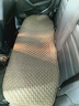铄行适用于奥迪宝马奔驰专用  亚麻汽车坐垫 四季通用单片座垫无靠背 100%天然亚麻三件套(摩卡棕) 大众迈腾途昂途观L帕萨特辉昂途锐探岳/途岳揽境威然 实拍图