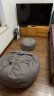 LUCKYSAC懒人沙发EPP豆袋 单人休闲客厅卧室阳台小沙发 舒适款一套暖灰色 晒单实拍图