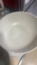 炊大皇 炒锅 麦饭石色不粘锅多功能少油烟炒菜锅平底32cm 电磁炉通用 实拍图