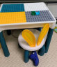 麦格萌（MAIGEMENG）儿童积木桌玩具男孩女孩宝宝大颗粒积木拼装1-3-6岁新年生日礼物 大号桌+1椅+190大颗粒+4增高收纳 实拍图