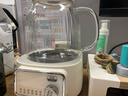 美的（Midea）花漾0胶水全玻璃养生壶 多功能煮茶壶 母婴烧水壶 恒温电热水壶 全自动一体煮茶器1.2L YS12B302J 实拍图