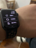 LAZYODD 苹果手表表带iWatch9/8/7/6/5/4/SE硅胶表带apple watch运动表带 夜空色（新颜色） 38/40/41MM加长版 晒单实拍图