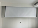 快朵小屋 电动幕布航空双插口120英寸16:9高清纳米纤维幕投影仪幕布投影机家用办公抗光投影配件极米 实拍图