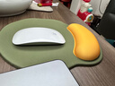 KPTE【新 撞色】加厚鼠标护腕垫硅胶枕腕托办公多巴胺游戏电脑护手鼠标垫护腕女生桌垫 【曼巴绿】护腕鼠标垫 实拍图
