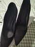 阿猫顿不累脚职业法式黑色尖头细跟小个子高跟鞋女春秋款2024年新款气质 黑色 7cm 【经典款/送货上门】 38 实拍图