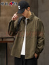 增致牛仔（zengzhi）2025秋季新款工装牛仔外套男潮流休闲宽松夹克男长袖衬衫上衣服 实拍图