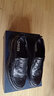 沙驰男鞋 轻便商务休闲鞋柔韧舒适手抓纹胎牛皮时尚休闲鞋 商场同款 黑色（752442279Z-1） 39 欧码（国码40） 实拍图