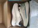 回力(Warrior)鞋子男士舒适轻便运动跑步鞋休闲男鞋 G497C 白/绿 42 实拍图