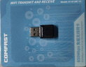 COMFAST 免驱动USB无线网卡台式机专用电脑外置WiFi接收器 5G双频650M迷你发射器 CF-811AC v3 RTL8811CU 实拍图