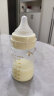 舒婴奶瓶新生婴儿玻璃奶瓶 早产儿防胀气呛奶 宽口径宝宝奶瓶断奶神器 玻璃配S码自然 200ml 0-3个月 实拍图