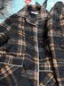 多俏美睡衣女纯棉夹棉袄秋冬款三层保暖加厚格子全棉服家居服套装冬天 TG66042|套装 2XL 实拍图