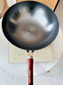 艾美仕炒锅 无涂层精铁炒锅铁锅炒菜锅真不锈电磁炉燃气灶通用 无盖30cm 实拍图