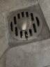 莱尔诗丹（Larsd） 地漏不锈钢 防臭地漏 加厚防堵 大流量淋浴地漏 防虫防反味 【304材质】浅水洗衣机地漏8807A 实拍图