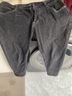 真维斯牛仔裤男秋冬季时尚百搭小脚裤男士2025春秋新款宽松潮牌哈伦裤子 6621蓝色+6621黑色 31 二尺四 实拍图