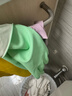 妙洁灵巧型绒里手套 天然乳胶 1双 中号  清洁手套 新老包装随机发货 实拍图