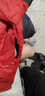 保罗歌仕顿外套男士装秋冬季款加绒加厚劳保大码服宽松防寒保暖登山仿冲锋衣 20210/FGT888红色 L 实拍图