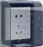 ZUKOLB  防水盒粘贴式双86加高插座防溅盒室内卫生间开关保护盖罩防水罩 86型加高【透明】升级款 实拍图