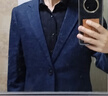 杉杉（FIRS）西服男春秋款商务中年西装休闲男士单西外套正装职业装上衣西装 9836深蓝 170  实拍图