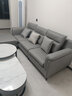简昕沙发客厅2025新款小户型科技布沙发现代简约高靠背布艺沙发8045 实拍图