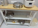 全品屋 厨房置物架落地多功能切菜桌子多层餐边锅具置物收纳柜橱柜窄03 实拍图