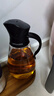 乐扣乐扣(LOCK&LOCK)大容量玻璃油壶油瓶醋酒酱油调味壶550ml黑色 实拍图
