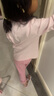 浪莎儿童保暖内衣纯棉女童秋衣秋裤套装A类中大童宝宝秋冬棉毛衫睡衣 实拍图