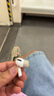 KMaxAI适用airpods pro 2/1代记忆海棉耳帽可替换慢回弹C套 苹果真无线耳机入耳式耳塞套（中号2个）灰色 实拍图