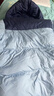 雪中飞【双面穿】儿童羽绒服冬季轻薄男女童面包服羽绒服银灰140cm 实拍图