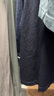 京东京造【10A抑菌】A类一等品50支纯棉情侣睡衣女男春夏家居服深蓝色XXL 实拍图
