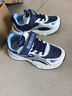 巴布豆童鞋男童轻便舒适运动鞋秋款百搭儿童跑鞋101553113藏青蓝/白32 实拍图