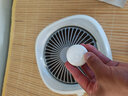 派凡 小吊扇自动摇头宿舍床上小风扇usb充电学生户外露营蚊帐挂式夜灯野餐帐篷无线风扇办公室桌面卧室 灰【自动摇头+夜灯+挂钩+3米线】 4000mAh 实拍图