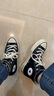 匡威（Converse）1970s帆布鞋经典三星标男女鞋休闲时尚百搭运动鞋板鞋162050C 162050C 经典黑【高帮1970s】 36.5 实拍图