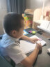 光明园迪（GMYD） 儿童学习桌椅套装可升降学生书桌健康多功能写字桌诚者F120 诚者F120天青蓝+A6-2椅宁静灰 实拍图