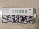 友邦国际象棋黑白磁性折叠便携成人儿童学生教学用棋2810B(棋盘28*28) 实拍图