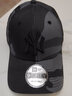 NEW ERA纽亦华 立体刺绣硬顶弯檐遮阳棒球帽mlb 12051998黑色NY 均码 实拍图