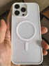 绿联适用iphone16promax手机壳苹果16ProMax保护套超薄磁吸壳MagSafe充电防摔抗指纹[含钢化膜]米白色 实拍图