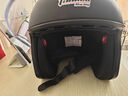 坦克（Tanked Racing）T536摩托车头盔大半盔3C男女四季防晒电动车安全帽 亚黑 L  实拍图