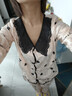 伊森尼尼金丝绒睡衣女秋冬季长袖家居服套装甜美法式2025新款v领保暖衣 桃心 L 建议100-110斤 实拍图