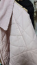 森马（Semir）棉服女灯芯绒翻领菱形格复古2024冬三防宽松轻薄棉衣109724112007 实拍图