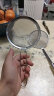 杰凯诺 304不锈钢网漏漏勺 豆浆过滤网勺油炸网勺撇沫勺面粉筛 两件 实拍图