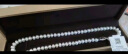 周六福S925银扣淡水珍珠项链妈妈生日礼物 扁圆7.5-8.5mm 45cm  晒单实拍图
