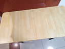 飞旺藤达折叠桌电脑桌家用简约学习书桌办公培训长条桌户外地摊桌子单双层 100*50*75CM【竹木纹】 实拍图
