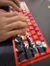 Wooting60HEv2磁轴键盘pcb满改wootingHE+键盘正品铝厂三角洲打瓦罗兰特CSGO键盘八宝轴磁玉轴职业赛键盘 新品爆款|60HE V2满改【白水晶粉透爱心】 实拍图