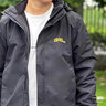 Jack Wolfskin狼爪冲锋衣男秋冬户外两件套防水大码抓绒三合一外套5012776 776-6000/黑色 3XL 185/112A 实拍图