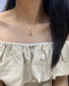 蔓笙福袋项链女士玉色轻奢女生锁骨链2025新款吊坠情人节礼物送女友 项链【精美礼盒】 实拍图