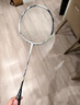 YONEX尤尼克斯羽毛球拍天斧黑切疾光白切99tour全碳素纤维超轻专业训练 疾光白切 白灰 4U28磅 迅捷灵活 速度型 中国台湾制造 NFNTEX 实拍图