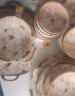 佩尔森碗筷套装家用日式釉下彩陶瓷餐具整套乔迁送礼 山茶花42头礼盒装 晒单实拍图