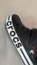 卡骆驰（CROCS）洞洞鞋贝雅卡骆班男鞋夏新款户外平底拖鞋沙滩鞋涉水鞋凉鞋205089 黑色/白色/正码正拍/拍前联系客服 37-38 (230mm) M5W7 实拍图